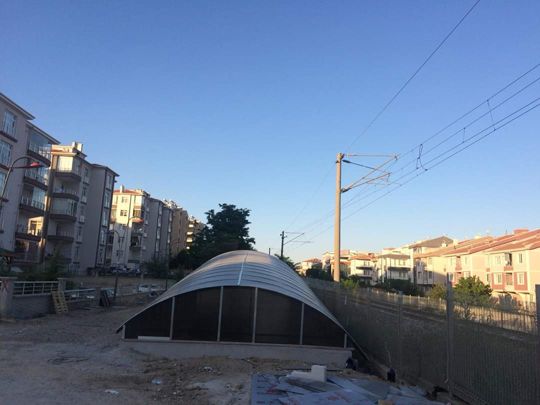 Ankara Polatlı TCDD alt geçit 