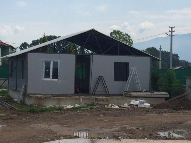 Sakarya Hendek yerinde kurulum 2 konteyner birleşim ev